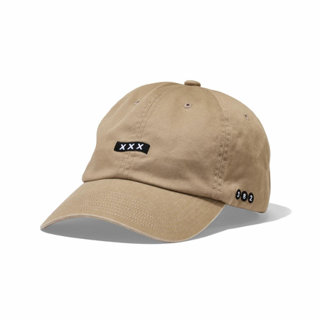 [GOD SELECTION XXX]Box Logo Polo Cap(CAP,HAT&BEANIES)/BEIGE(GX-S26-HT-01)