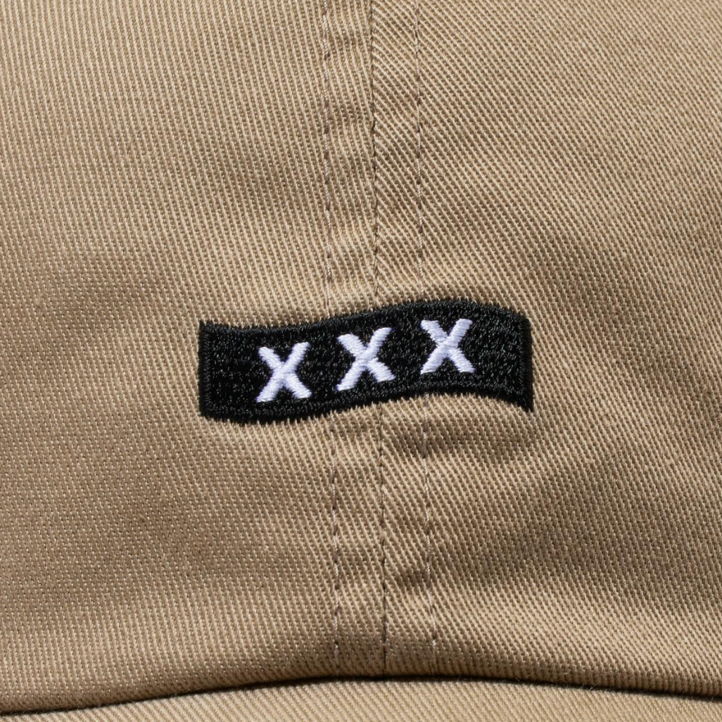 [GOD SELECTION XXX]Box Logo Polo Cap(CAP,HAT&BEANIES)/BEIGE(GX-S26-HT-01)