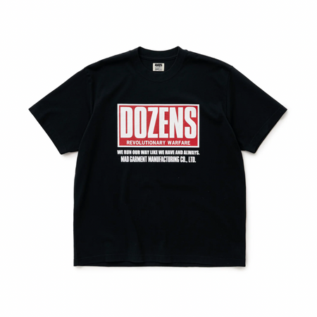 [RATS]DOZENS TEE/BLACK