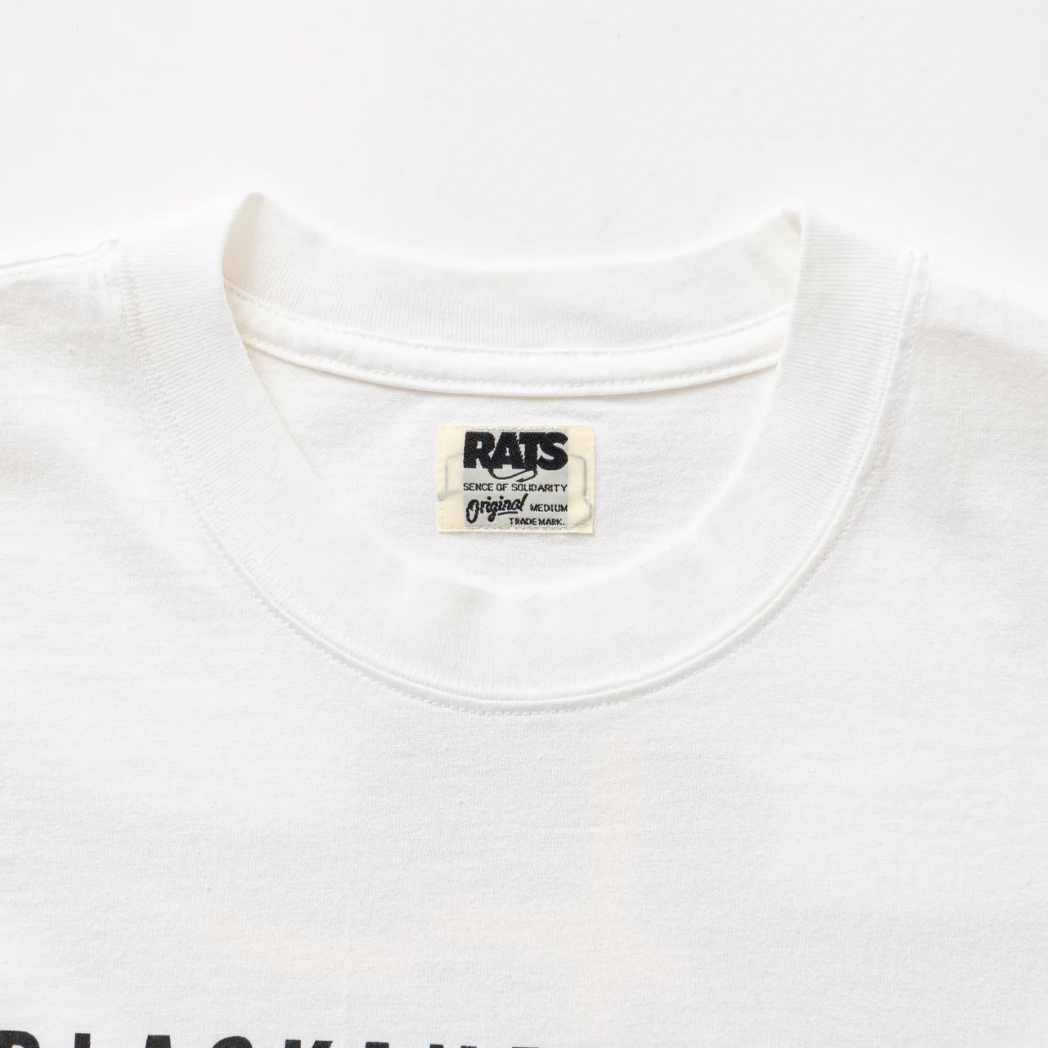 [RATS]FLAG TEE/WHITE