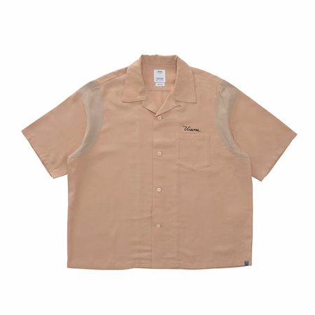 [visvim]DOUGLAS SHIRT S/S/LT.PINK(0126105011006)