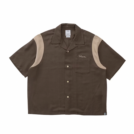 [visvim]DOUGLAS SHIRT S/S/GREY(0126105011006)