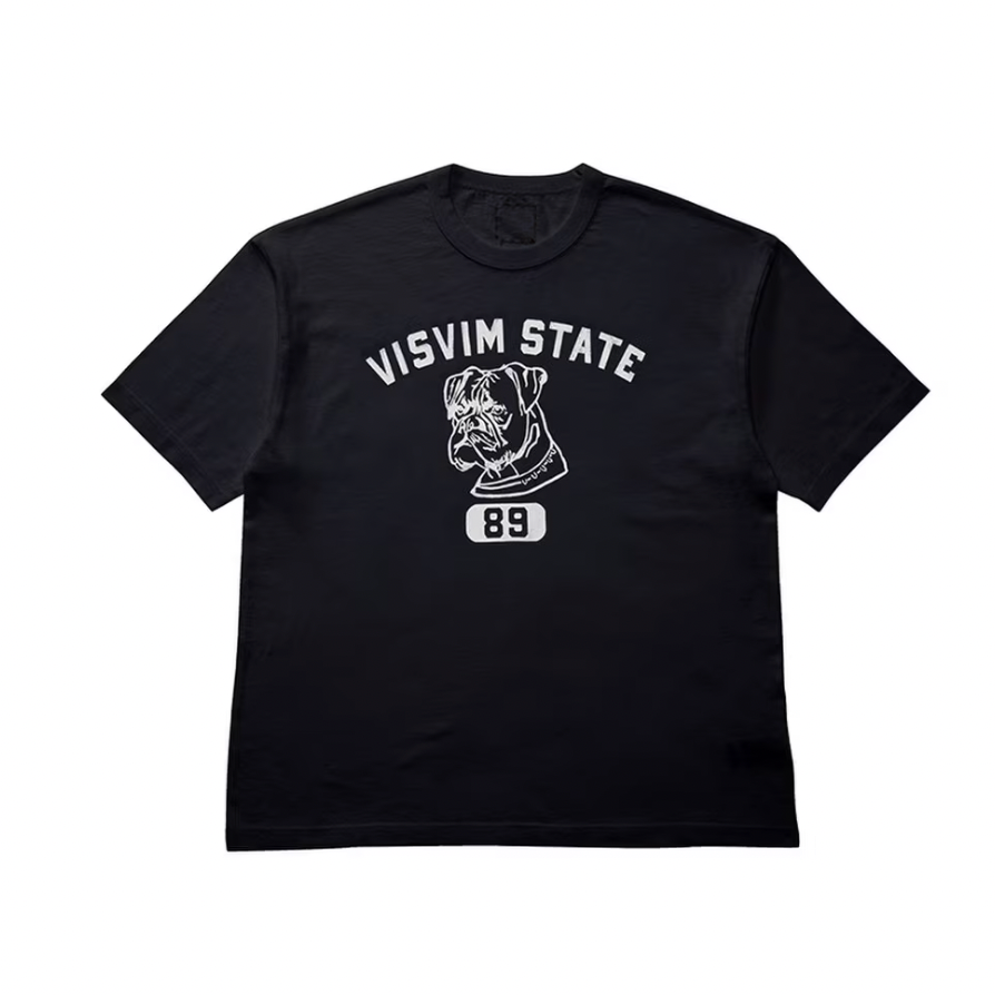 visvim]JUMBO TEE S/S 89 DMGD/BLACK(0126105010018) – R&Co.