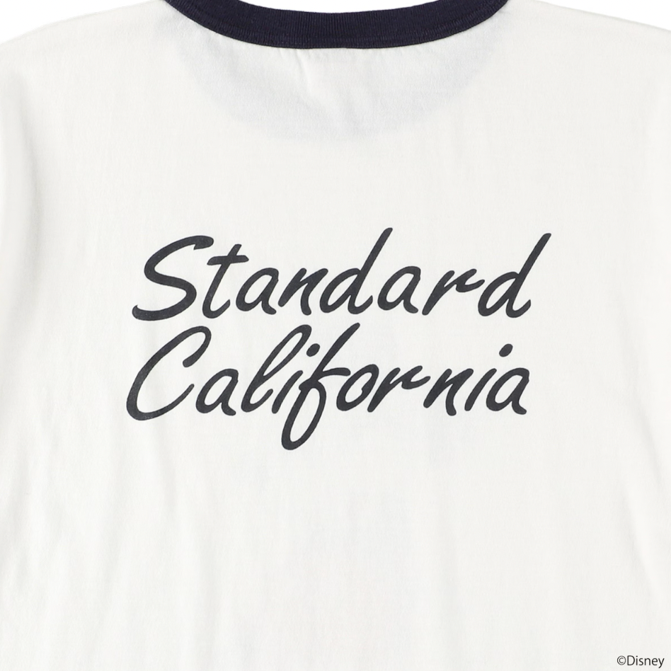[STANDARD CALIFORNIA]Disney / SD Ringer T/White/Navy(TSOSJ110)