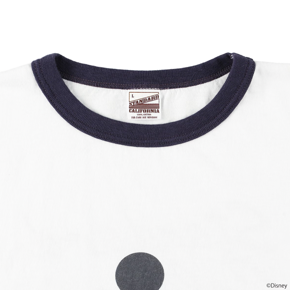 [STANDARD CALIFORNIA]Disney / SD Ringer T/White/Navy(TSOSJ110)