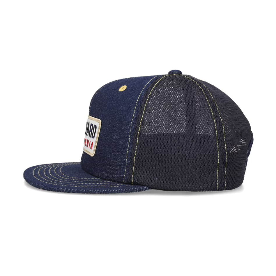 [STANDARD CALIFORNIA]SD Box Logo Patch Denim Mesh Cap/Indigo(OTCOV090)