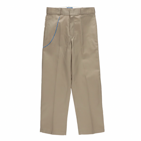 [STANDARD CALIFORNIA]CALIFOLKS Dickies Pants Embroidery Chain/BEIGE(BTKPG250)
