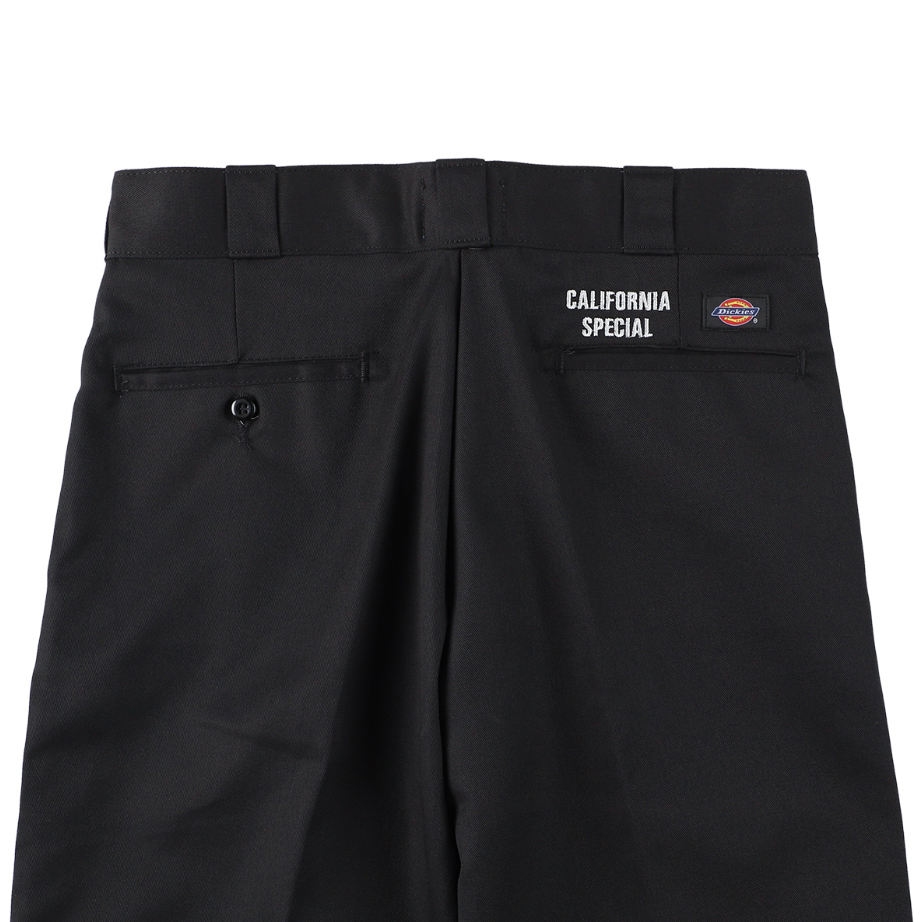 [STANDARD CALIFORNIA]CALIFOLKS Dickies Pants Embroidery Palm Tree/BLACK(BTKPH250)