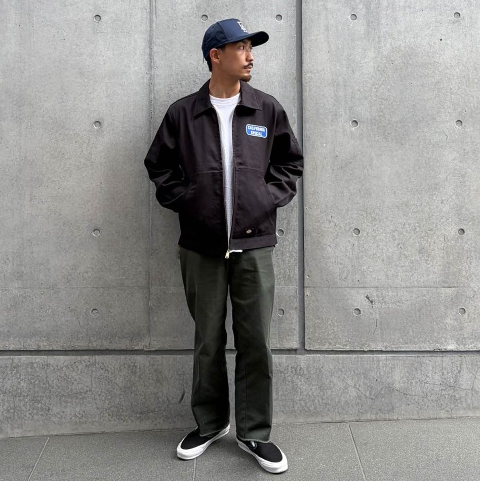 [STANDARD CALIFORNIA]CALIFOLKS Dickies Jacket CA Special Patch/Black(OUNLH300)