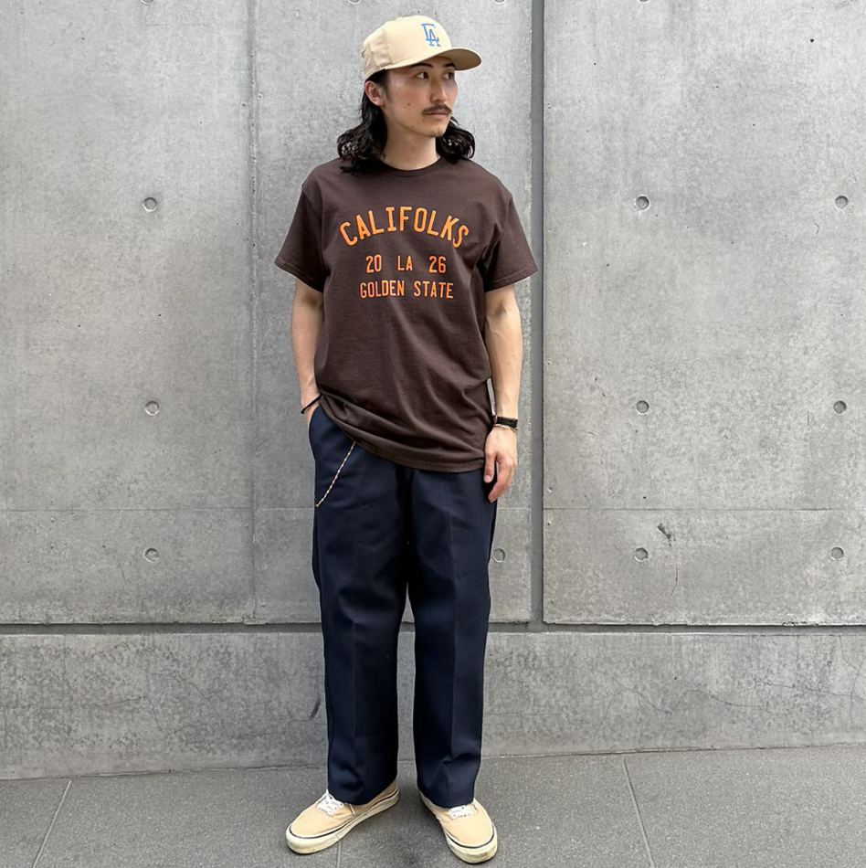 [STANDARD CALIFORNIA]CALIFOLKS T/Brown(TSKAA110)