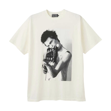 [HYSTERIC GLAMOUR]DENNIS MORRIS/SID STOCKHOLM 1977 Tシャツ/WHITE(02261CT36)
