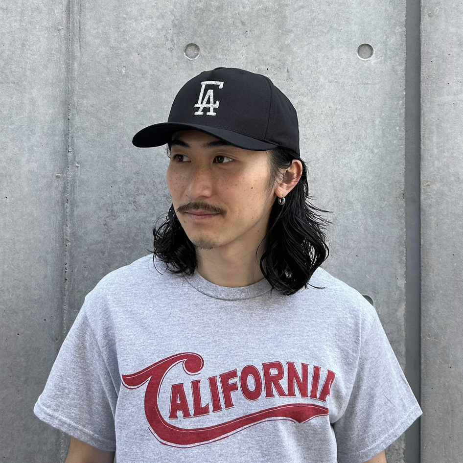 [STANDARD CALIFORNIA]CALIFOLKS Baseball Cap Embroidery CA/Black(OTCOX090)