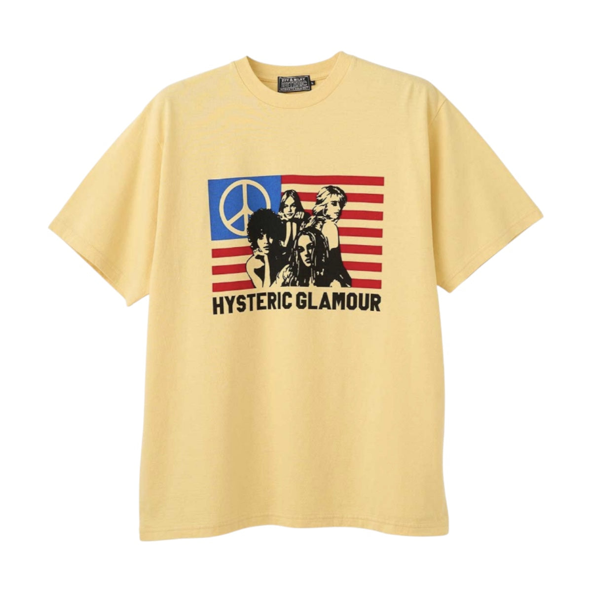 HYSTERIC GLAMOUR]FREE BIRD Tシャツ/YELLOW(02261CT23) – R&Co.