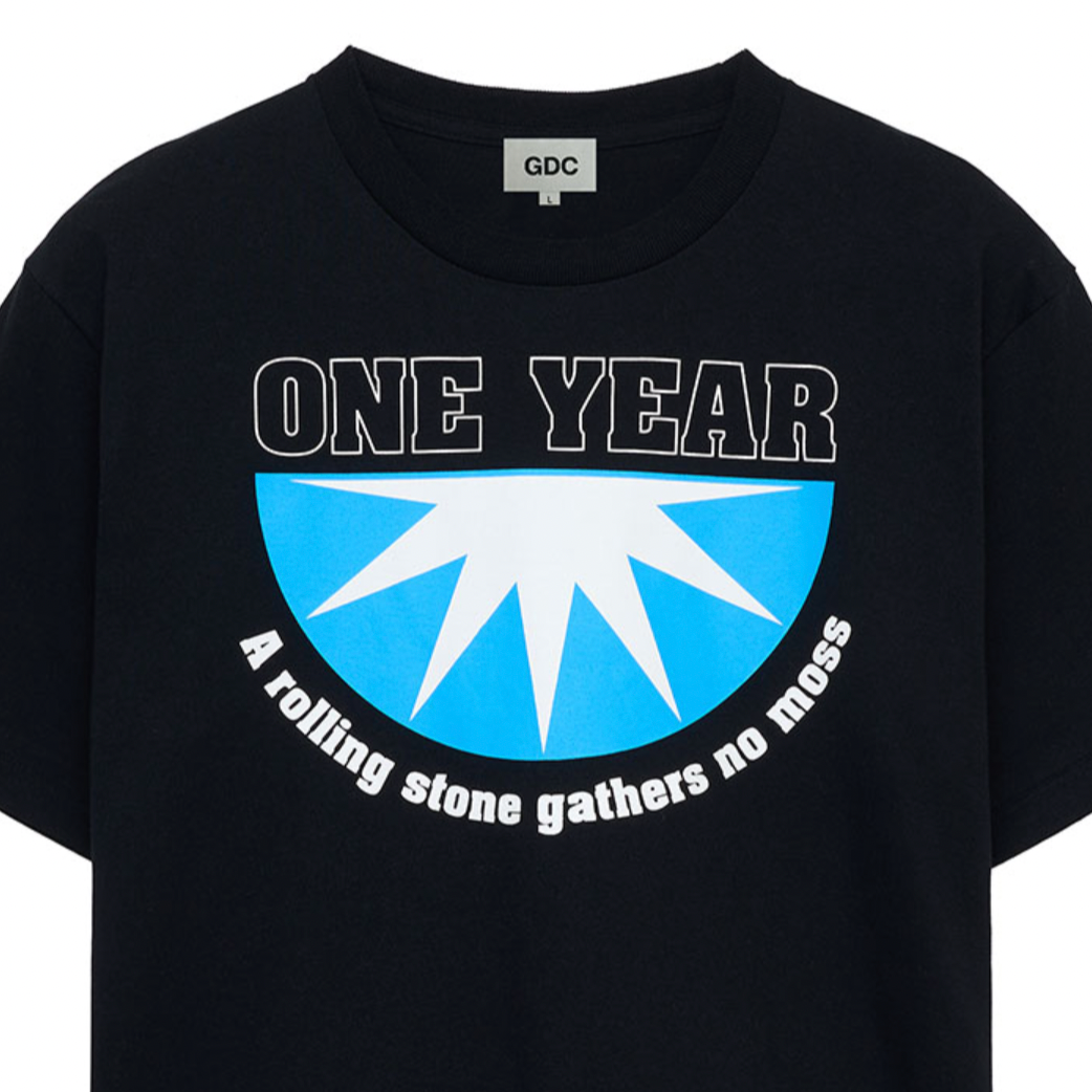[GDC]half star TEE 1th limited/black(GD0560)