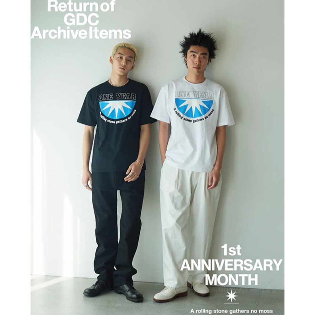 [GDC]half star TEE 1th limited/black(GD0560)