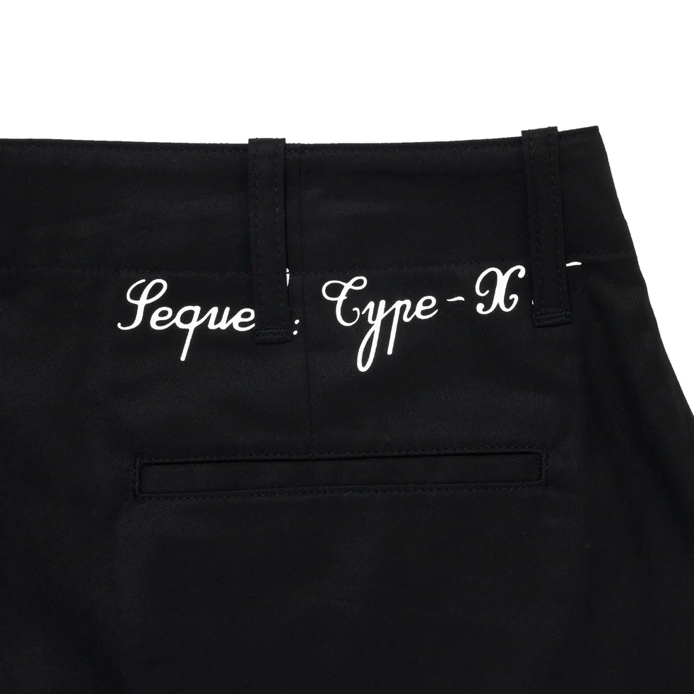 [SEQUEL]LINE CHINOPANTS(TYPE-XF)/BLACK(SQ-26SS-PT-06)