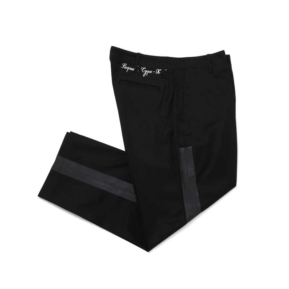 [SEQUEL]LINE CHINOPANTS(TYPE-XF)/BLACK(SQ-26SS-PT-06)