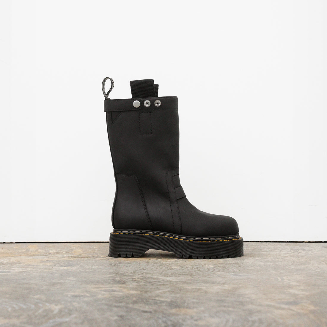 [Rick Owens]× Dr.Martens/QUAD PULL ON BOOT RO(DM02F18144001)