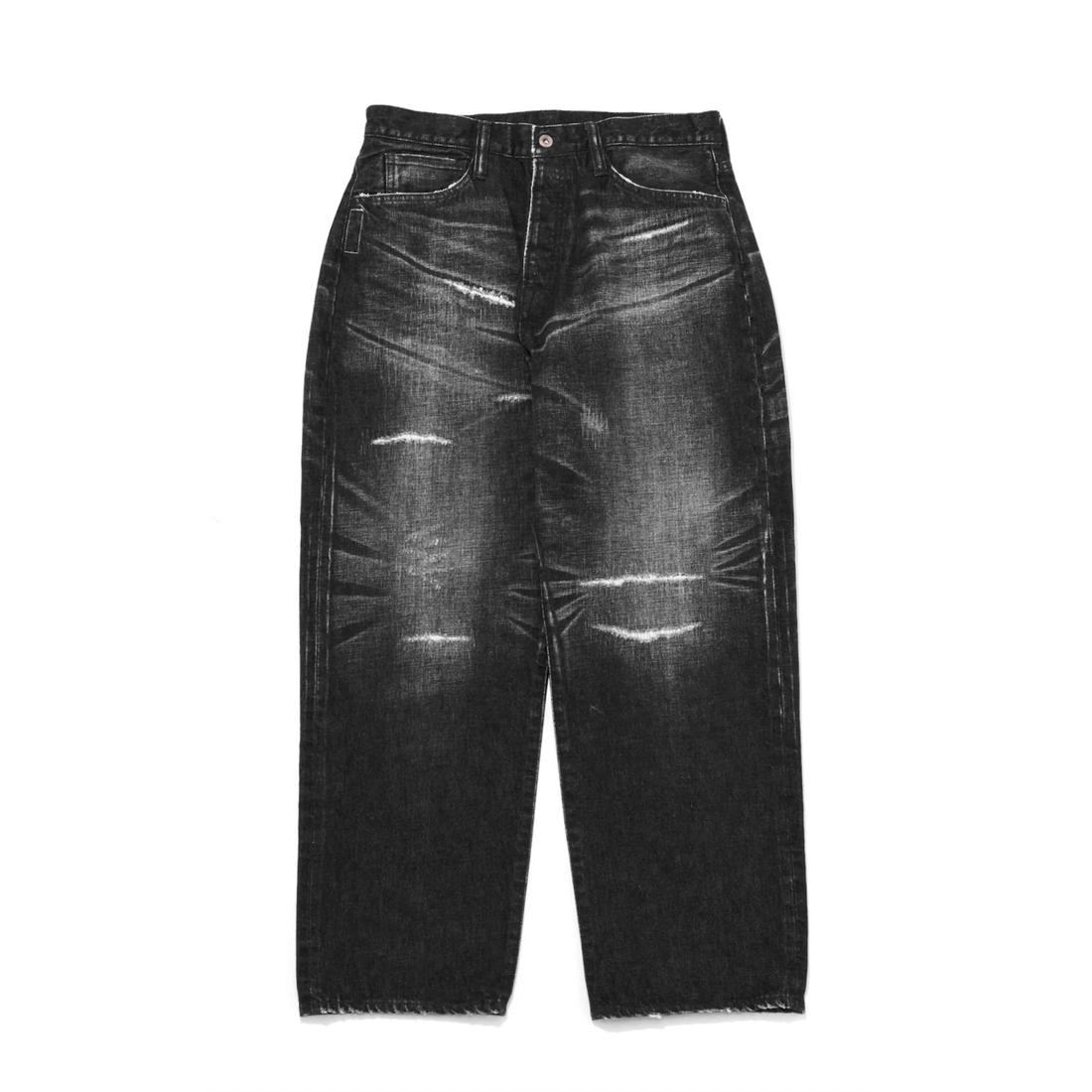[SEQUEL]FRAGMENT x SEQUEL  DENIM PANTS/BLACK(SQ-26SS-PT-07)