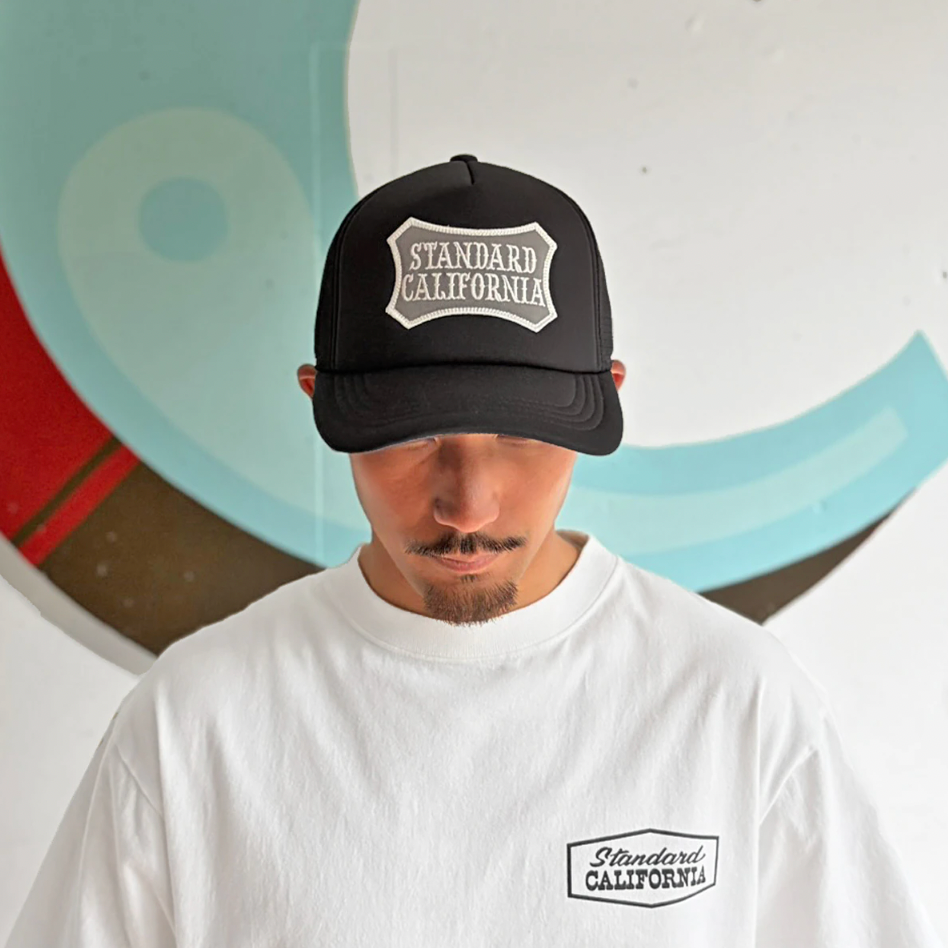 [STANDARD CALIFORNIA]SD Basic Logo Patch Mesh Cap (OTCOL080)