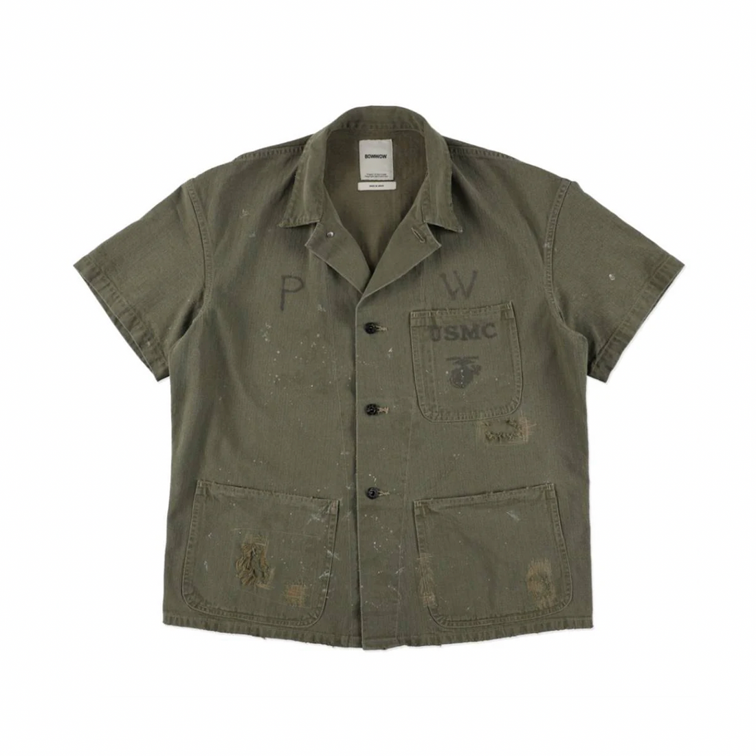 [BOWWOW]PW P-41 HBT SS JK AGED/OLIVE DRAB(BW261-PP4HS)