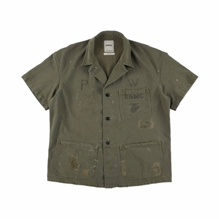 [BOWWOW]PW P-41 HBT SS JK AGED/OLIVE DRAB(BW261-PP4HS)