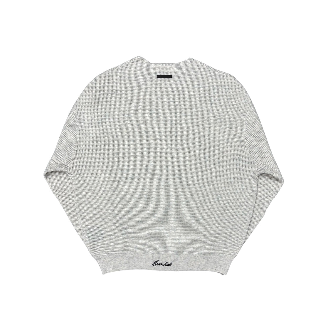 [ESSENTIALS]SIGNATURE WAFFLE 90'S CREWNECK SWEATER (192SP26613)