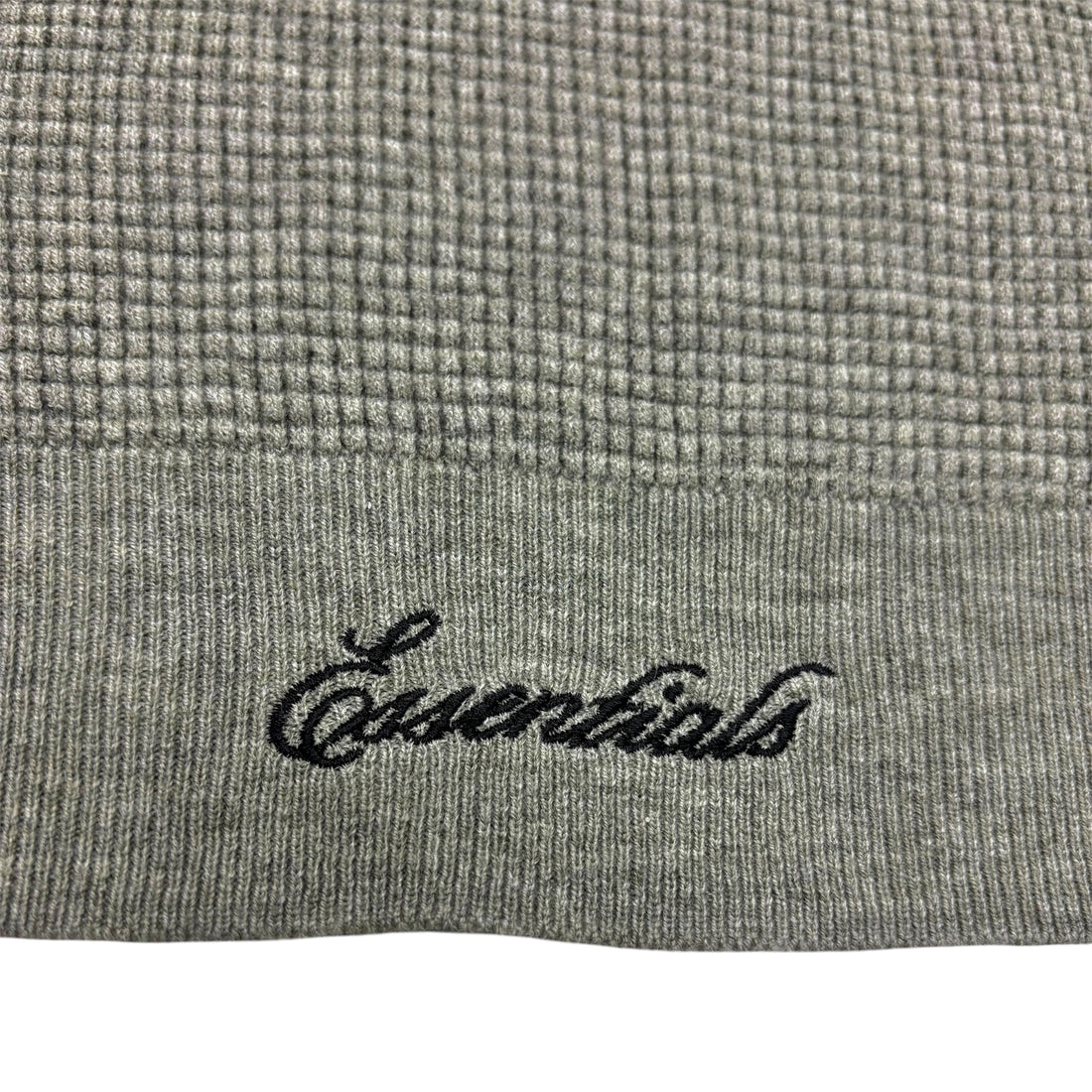 [ESSENTIALS]SIGNATURE WAFFLE 90'S CREWNECK SWEATER (192SP26613)