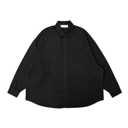 [ESSENTIALS]SIGNATURE BUTTON UP SHIRT (186SP26439)