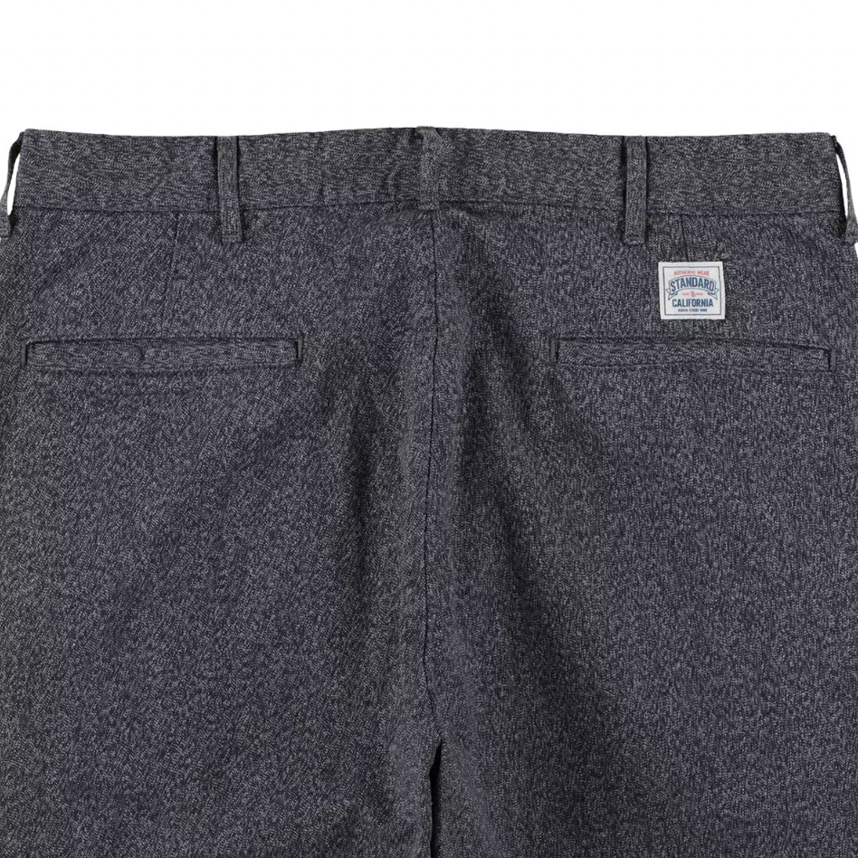 [STANDARD CALIFORNIA]SD Black Chambray Pants W Vintage Wash(BTKPB300)