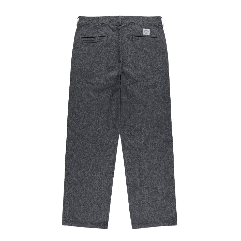 [STANDARD CALIFORNIA]SD Black Chambray Pants W Vintage Wash(BTKPB300)