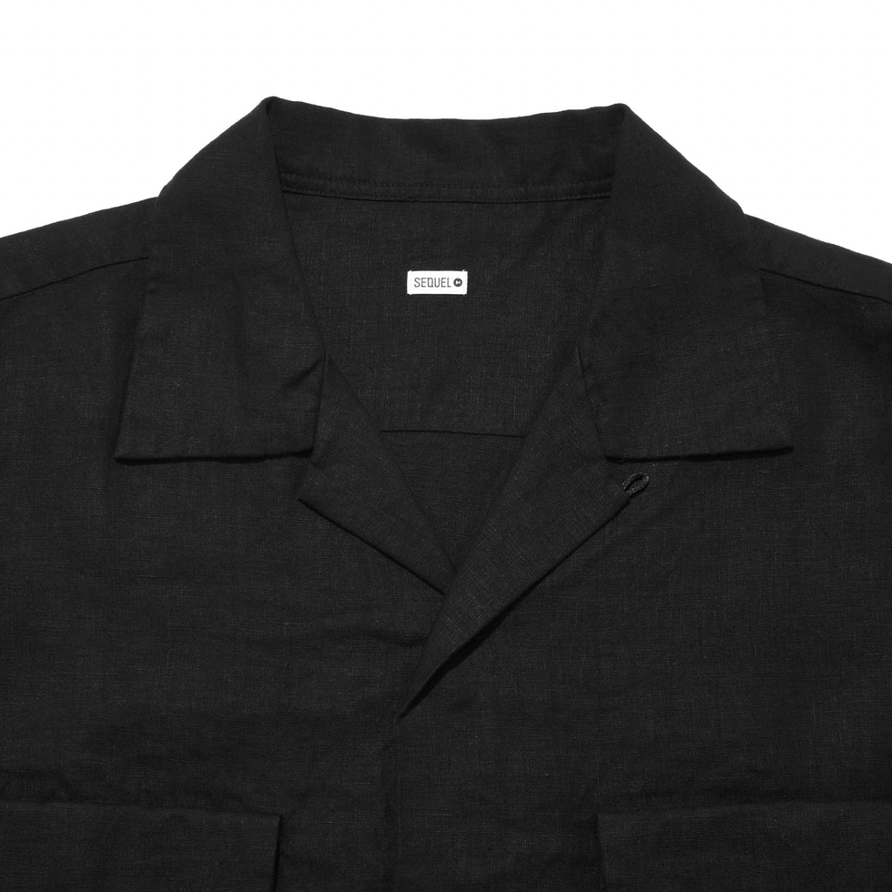 [SEQUEL]LINEN LONG SLEEVE SHIRT(SQ-26SS-SH-03)