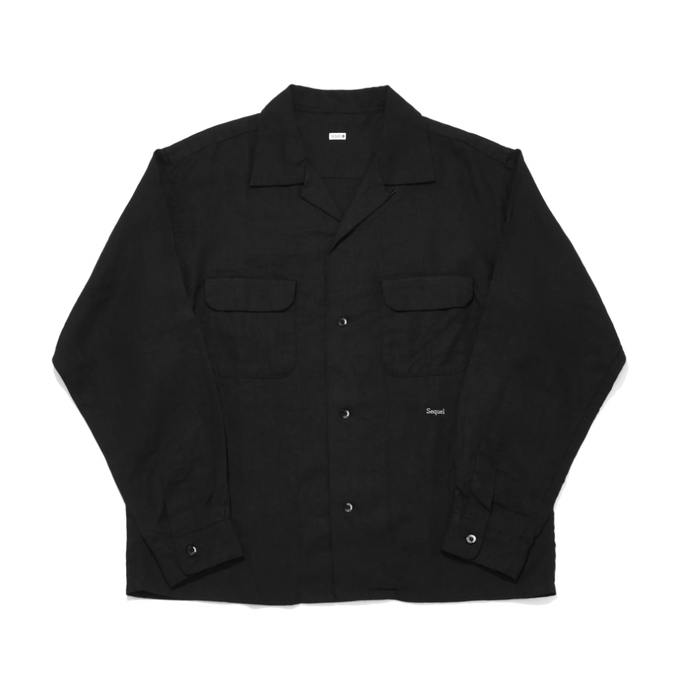 [SEQUEL]LINEN LONG SLEEVE SHIRT(SQ-26SS-SH-03)