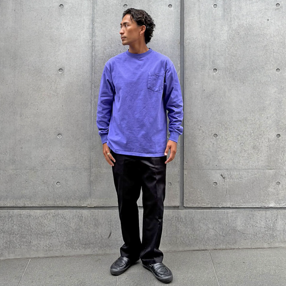 [STANDARD CALIFORNIA]SD Heavyweight Pocket Long Sleeve T Vintage Wash (TSOLA120)