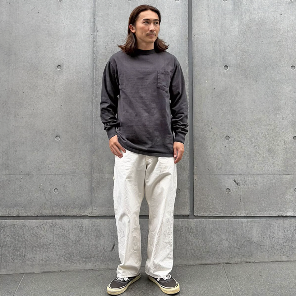 [STANDARD CALIFORNIA]SD Heavyweight Pocket Long Sleeve T Vintage Wash (TSOLA120)