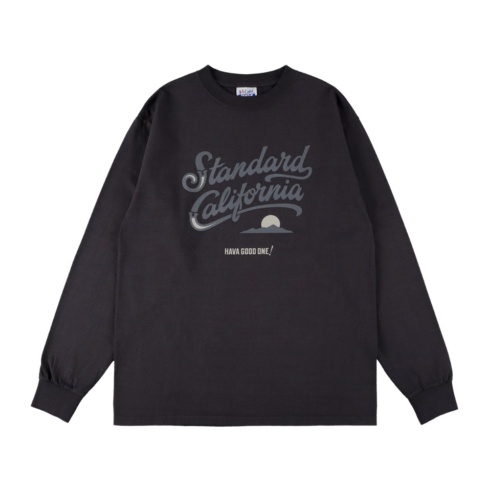 [STANDARD CALIFORNIA]SD Heavyweight Modern Twist Signs Logo2 Long Sleeve T(TSOLF120)