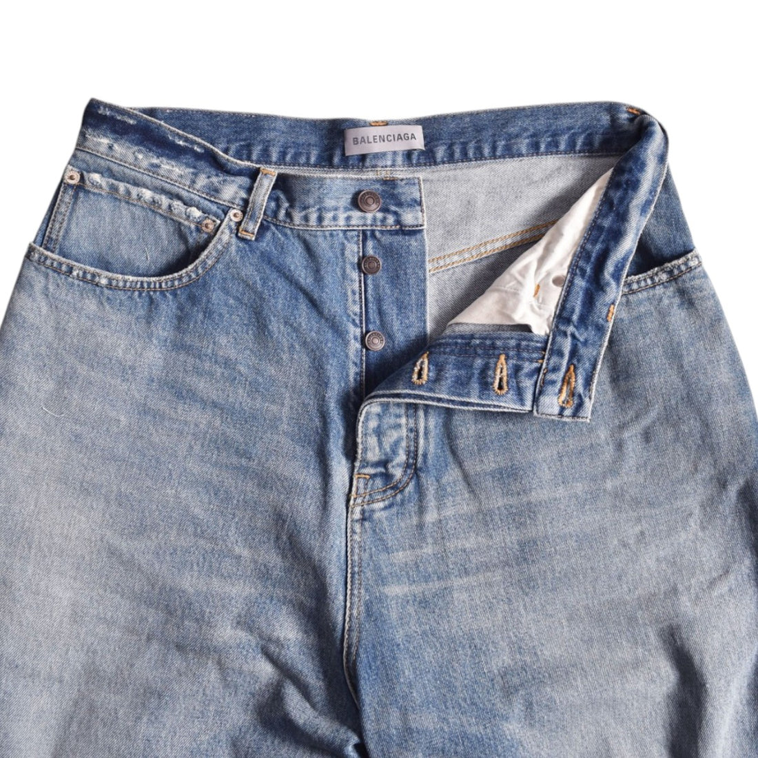 [BALENCIAGA]Baggy Fit Jeans(745213TDW14)