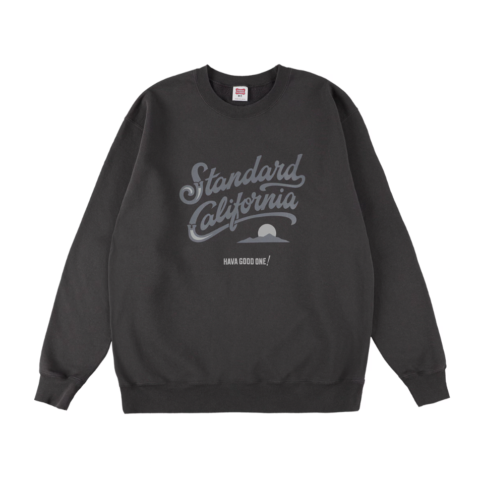 [STANDARD CALIFORNIA]SD US Cotton Modern Twist Signs Logo2 Sweat(SWOCG200)
