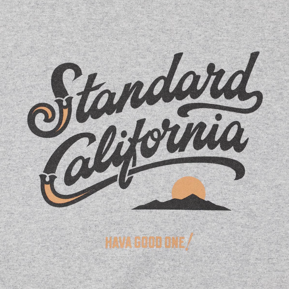 [STANDARD CALIFORNIA]SD US Cotton Modern Twist Signs Logo2 Sweat(SWOCG200)
