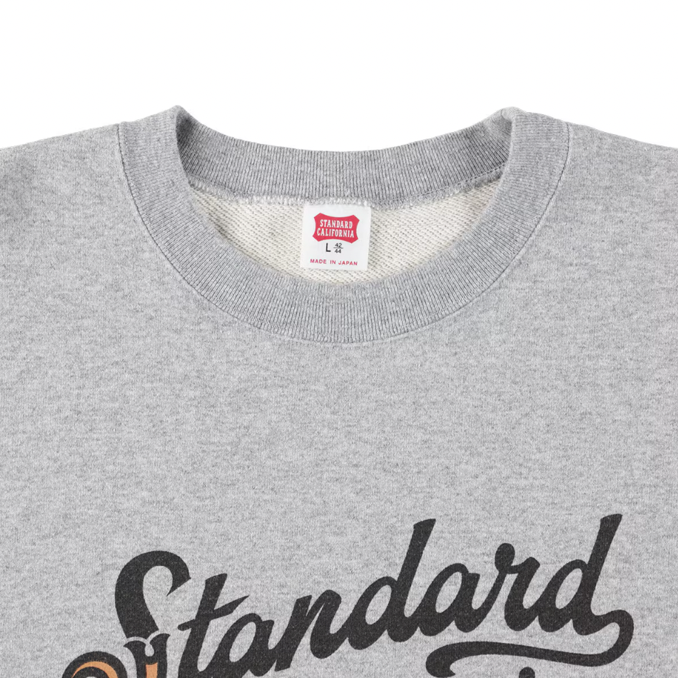 [STANDARD CALIFORNIA]SD US Cotton Modern Twist Signs Logo2 Sweat(SWOCG200)