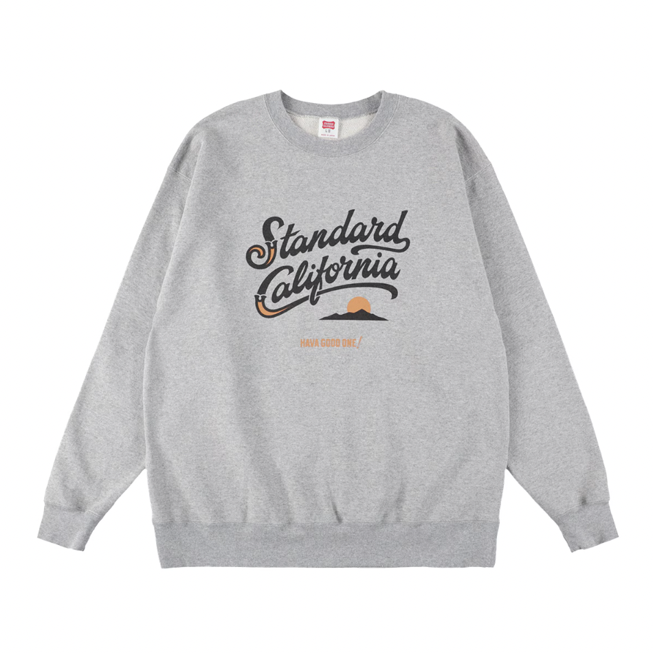 [STANDARD CALIFORNIA]SD US Cotton Modern Twist Signs Logo2 Sweat(SWOCG200)