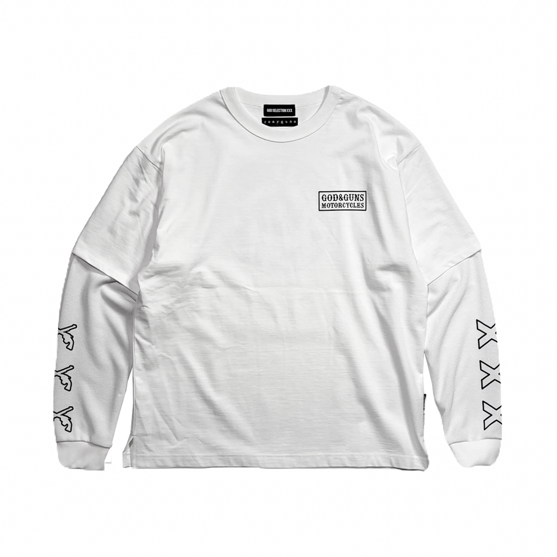 [GOD SELECTION XXX]BCIRCLE LOGO LAYERED T-SHIRT (GX-S26-RCS-01)