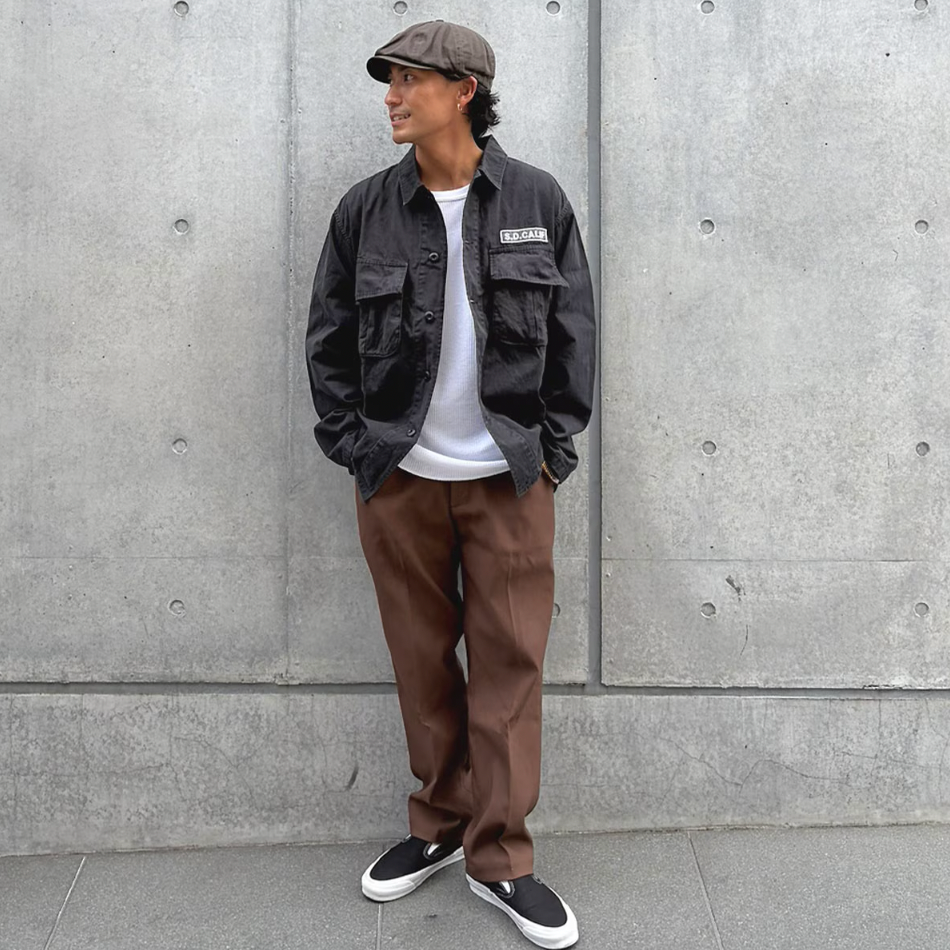 [STANDARD CALIFORNIA]SD Jungle Fatigue Shirt Vintage Wash(SHOLG300)
