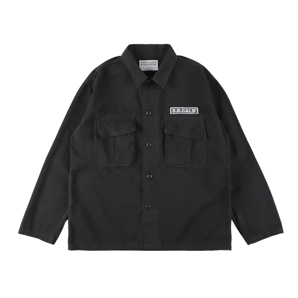 [STANDARD CALIFORNIA]SD Jungle Fatigue Shirt Vintage Wash(SHOLG300)