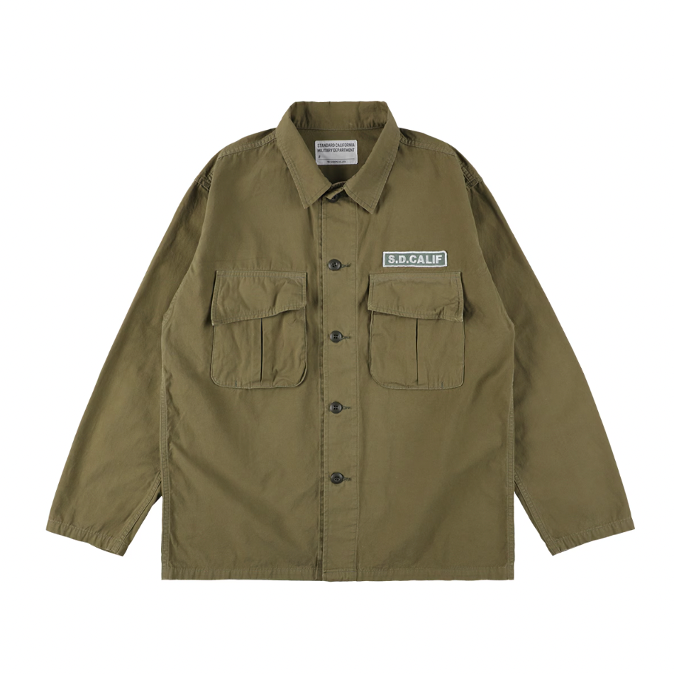 [STANDARD CALIFORNIA]SD Jungle Fatigue Shirt Vintage Wash(SHOLG300)