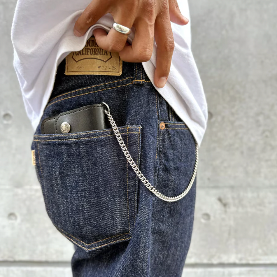 [STANDARD CALIFORNIA]HTC T-2 Wallet #Shield Foil Biker Wallet W/Chain(TZWE460)