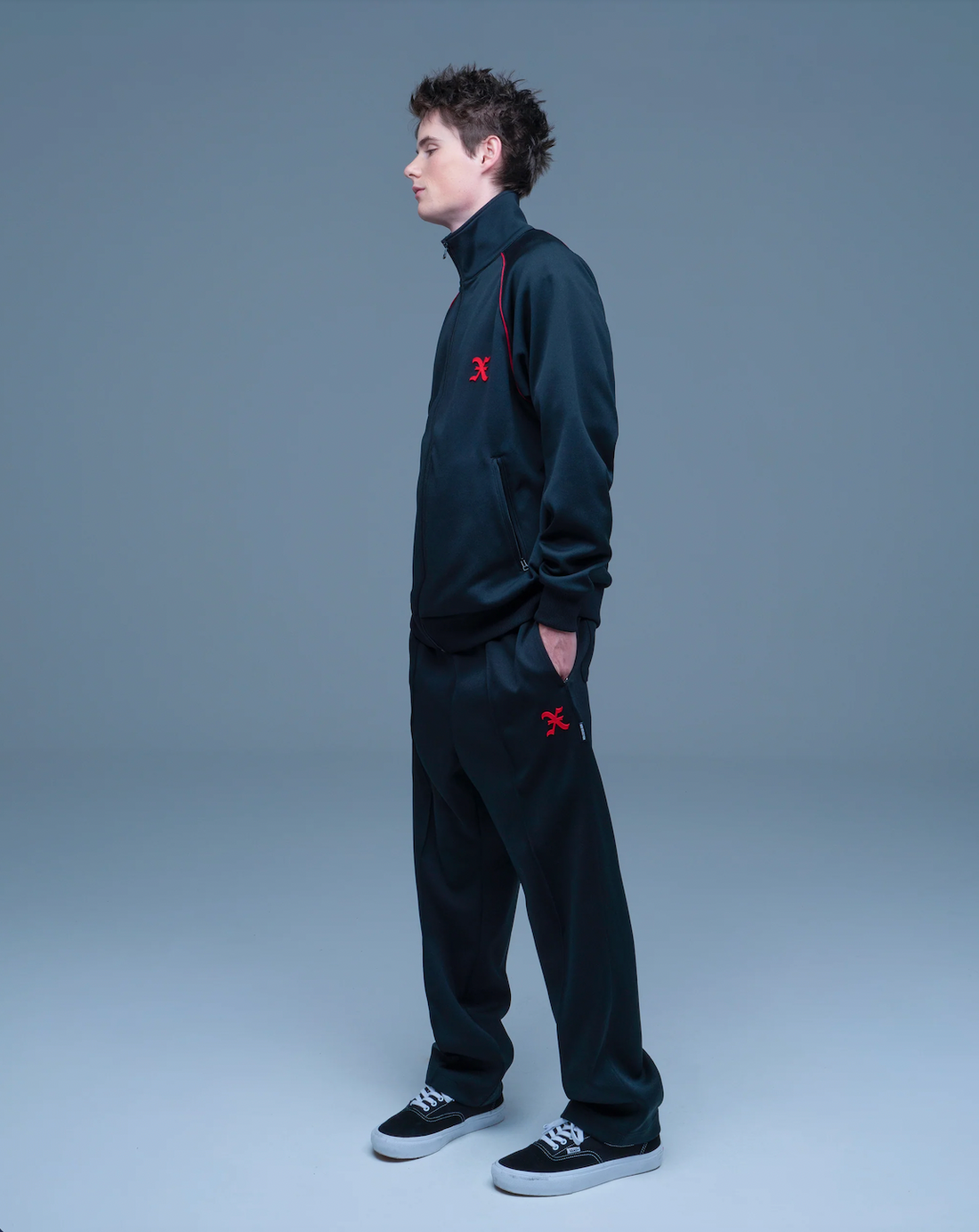 [GOD SELECTION XXX]crease Trackpants (GX-S26-PT-03)