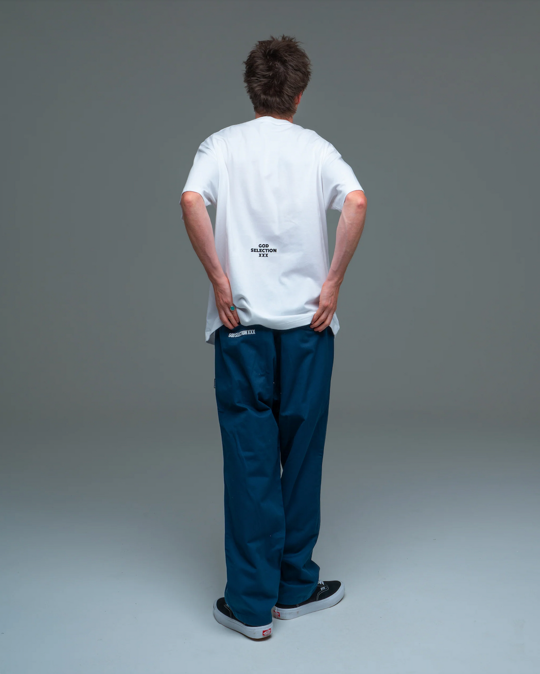 [GOD SELECTION XXX]Micro Box Logo Tee(GX-S26-ST-22)
