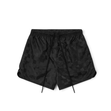 [ESSENTIALS]Nylon Checkered Gym Short(RW00301)