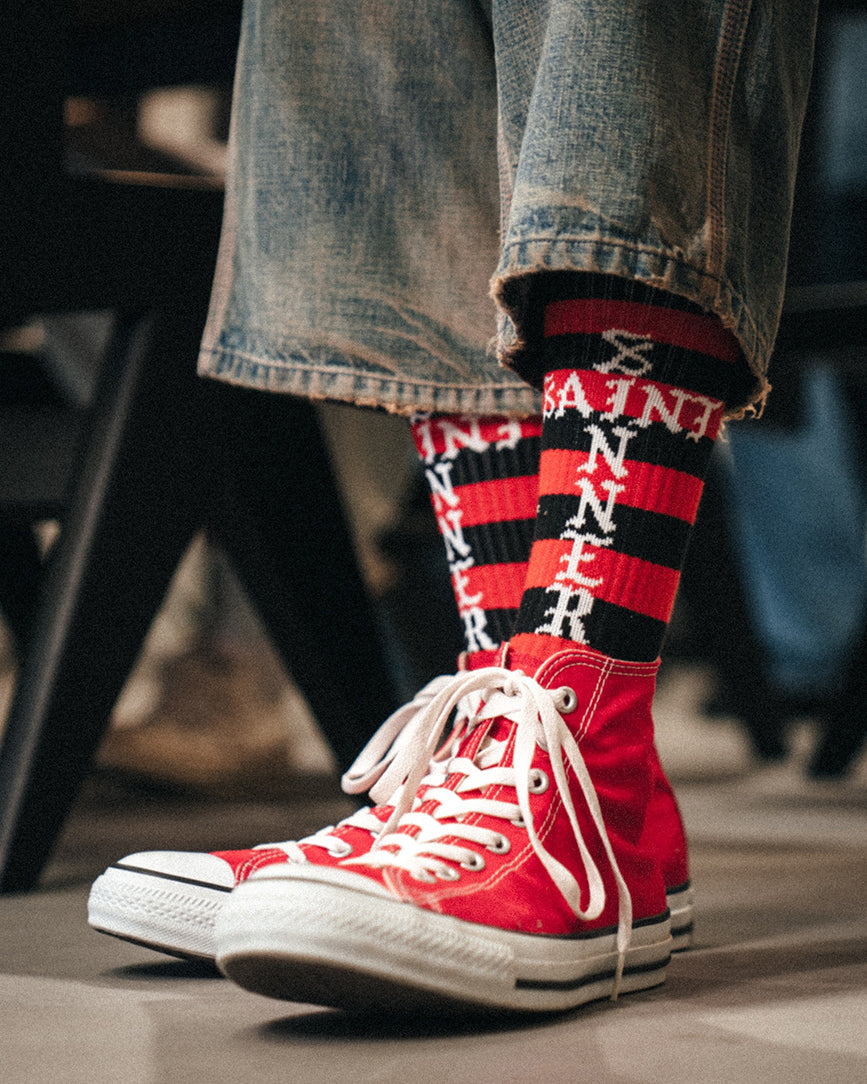 SAINT Mxxxxxx]SOCKS/BORDER(SM-MK1-0000-101) – R&Co.